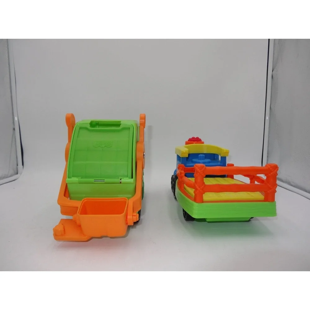 Fisher Price Little People Recycling Garbage Truck‎ Choo-Choo Zoo Train
